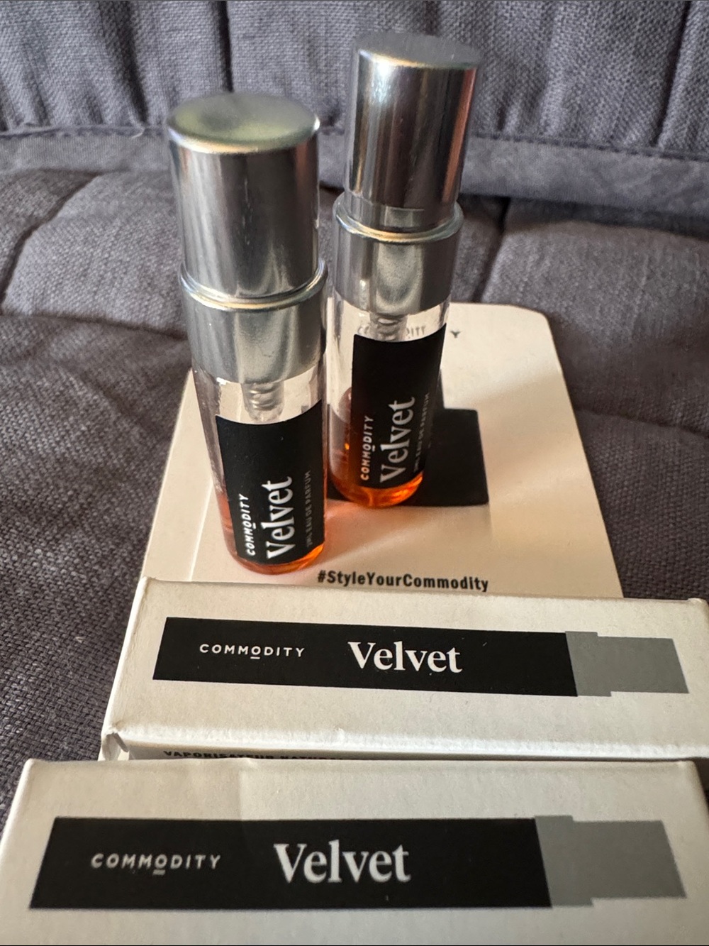 Commodity Velvet Samples